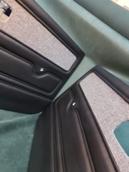 VW Caddy mk1 doorcards Gti+ Tweed (Pair)